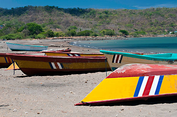 Traditional Senegalese fishing boats